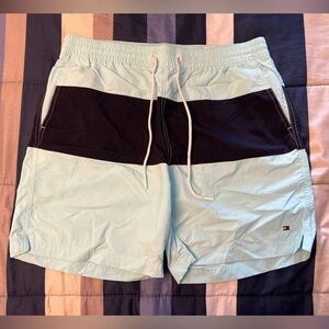 Tommy Hilfiger Light Blue Swim Shorts
